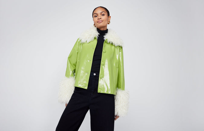 Bonnie Green Vinyl Jacket
