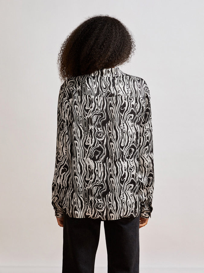 Adina Malachite Print Top by KITRI Studio