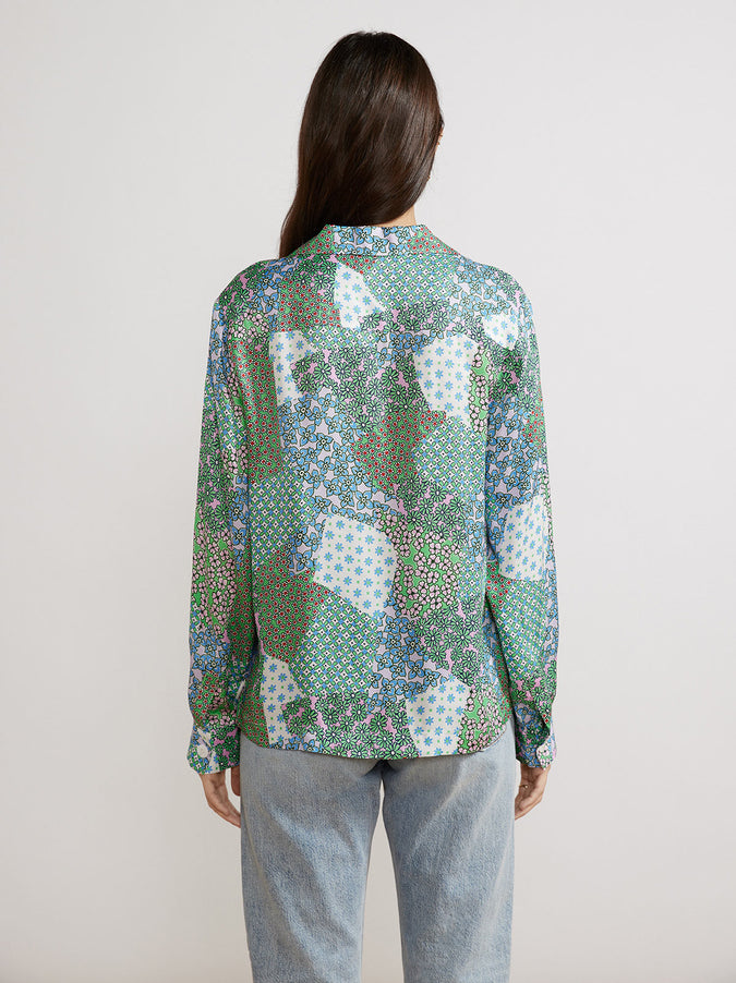 Adina Mixed Floral Print Top