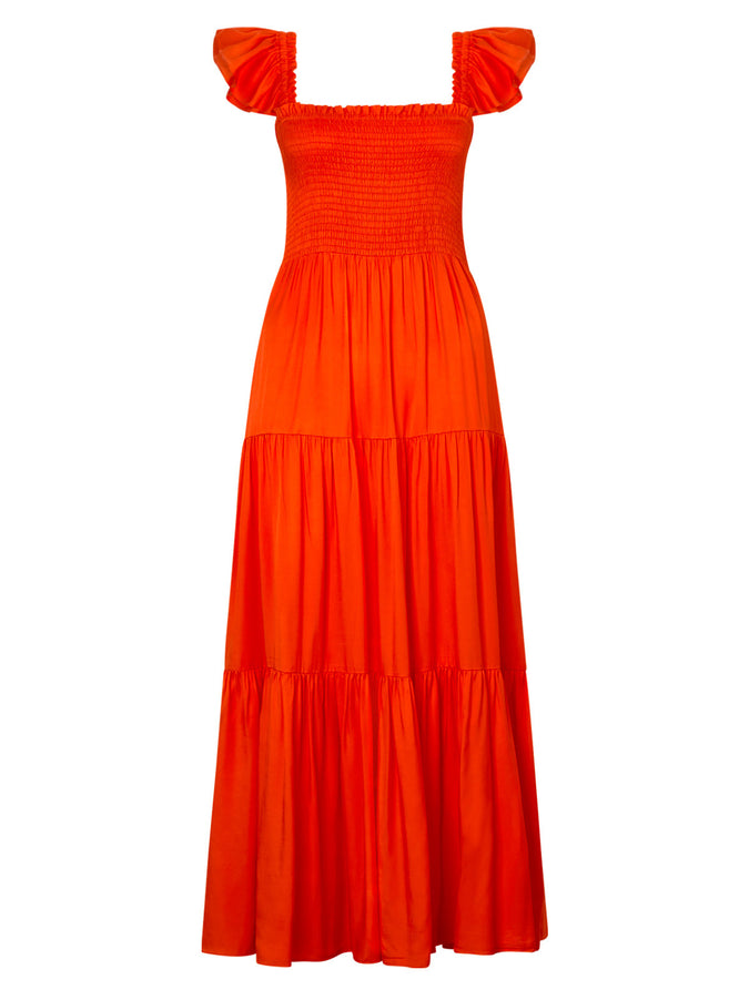 Aisha Red Maxi Dress by KITRI Studio