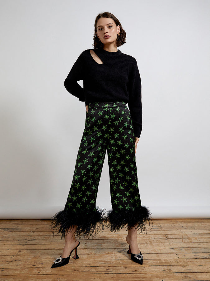 Apollo Retro Star Print Pj Trousers by KITRI Studio