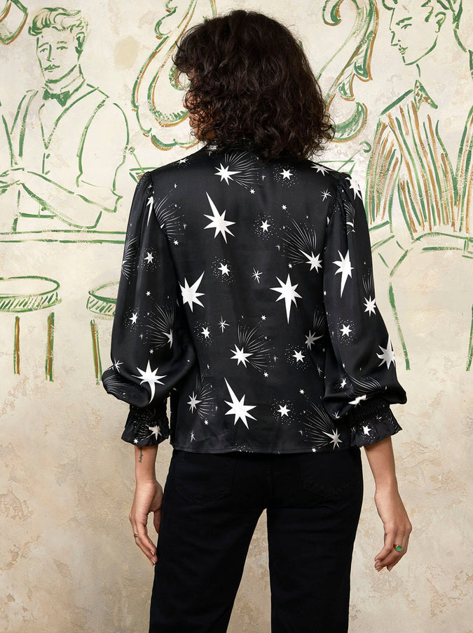 Astrid Star Print Top by KITRI Studio
