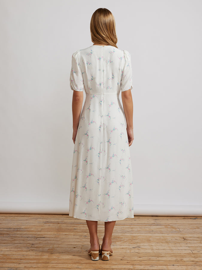 Bell Ivory Midi Dress