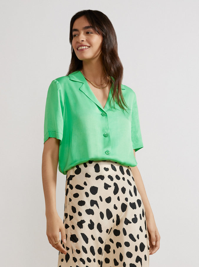 Cammy Apple Green Top