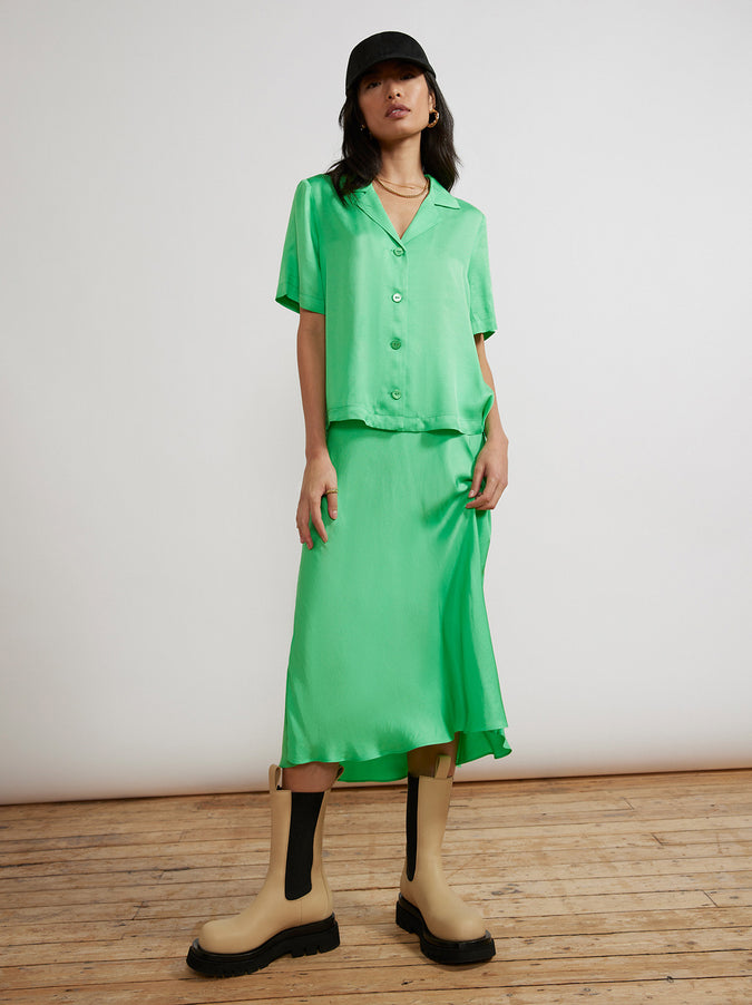 Cammy Apple Green Top