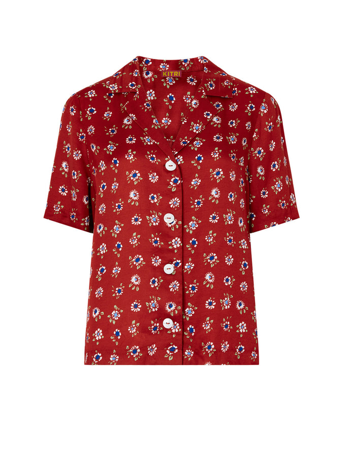 Cammy Sienna Floral Top