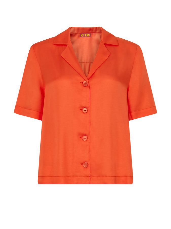 Cammy Tangerine Top