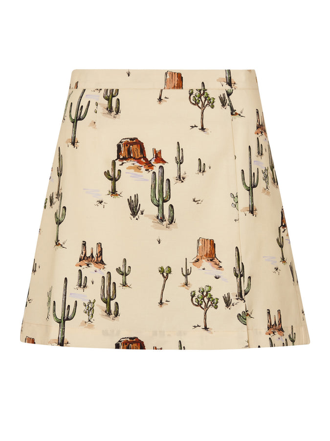 Colette Joshua Tree Print Mini Skirt by KITRI Studio