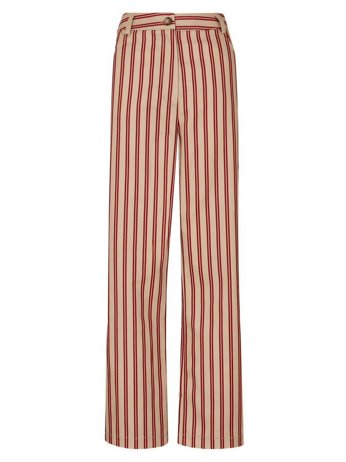 Daniella Striped Canvas Trousers