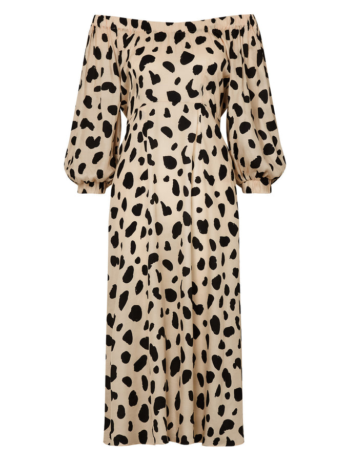 Della Animal Spot Dress
