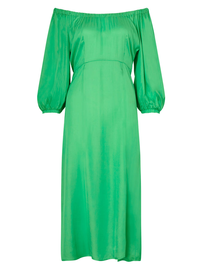 Della Apple Green Dress