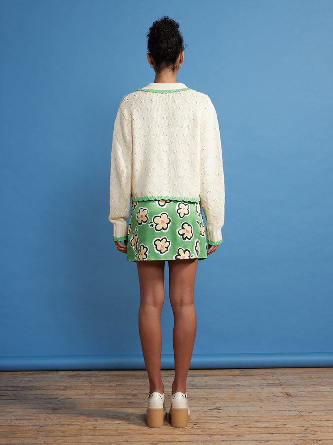 Dolly Ivory Cardigan by KITRI Studio
