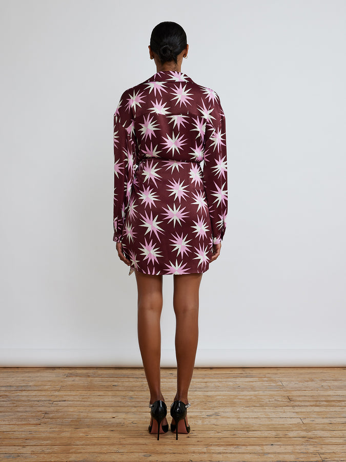 Donna Star Mini Wrap Dress by KITRI Studio