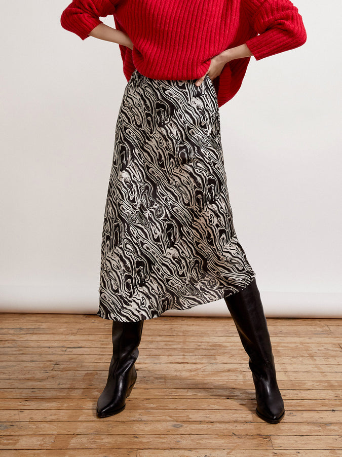 Dylan Malachite Print Skirt by KITRI Studio