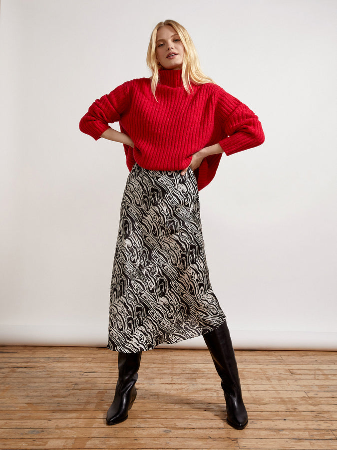 Dylan Malachite Print Skirt by KITRI Studio