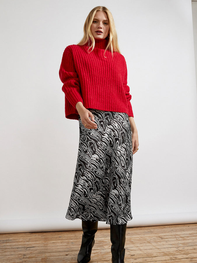 Dylan Malachite Print Skirt by KITRI Studio