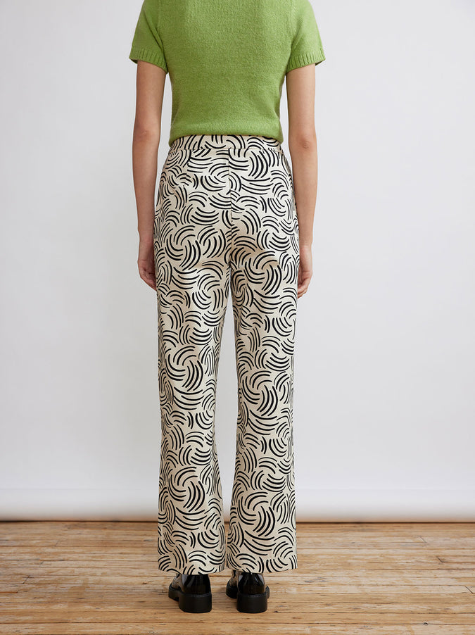 Janice Mono Geo Trousers by KITRI Studio