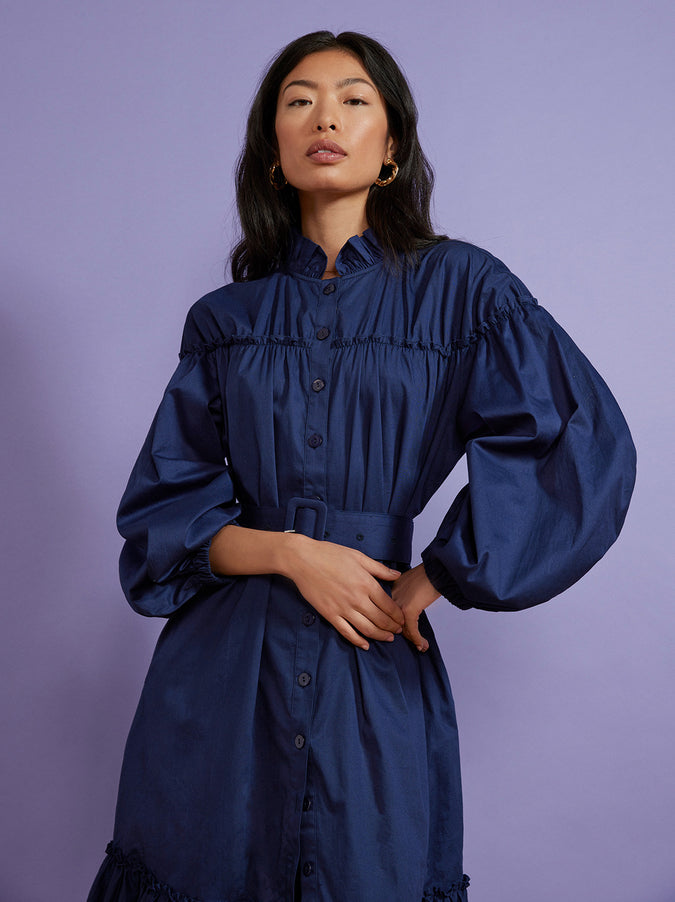Joni Navy Dress