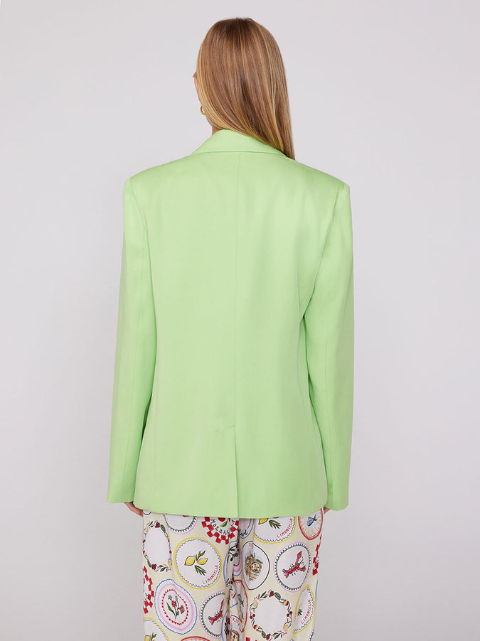 Josephine Green Double Breasted Blazer by KITRI Studio