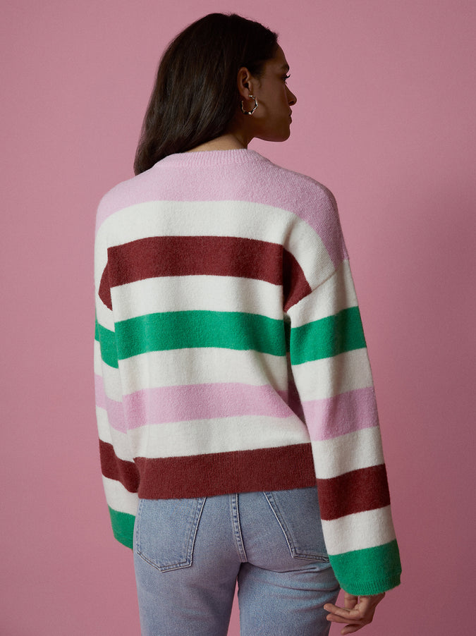 Brooke Striped Sweater by KITRI Studio