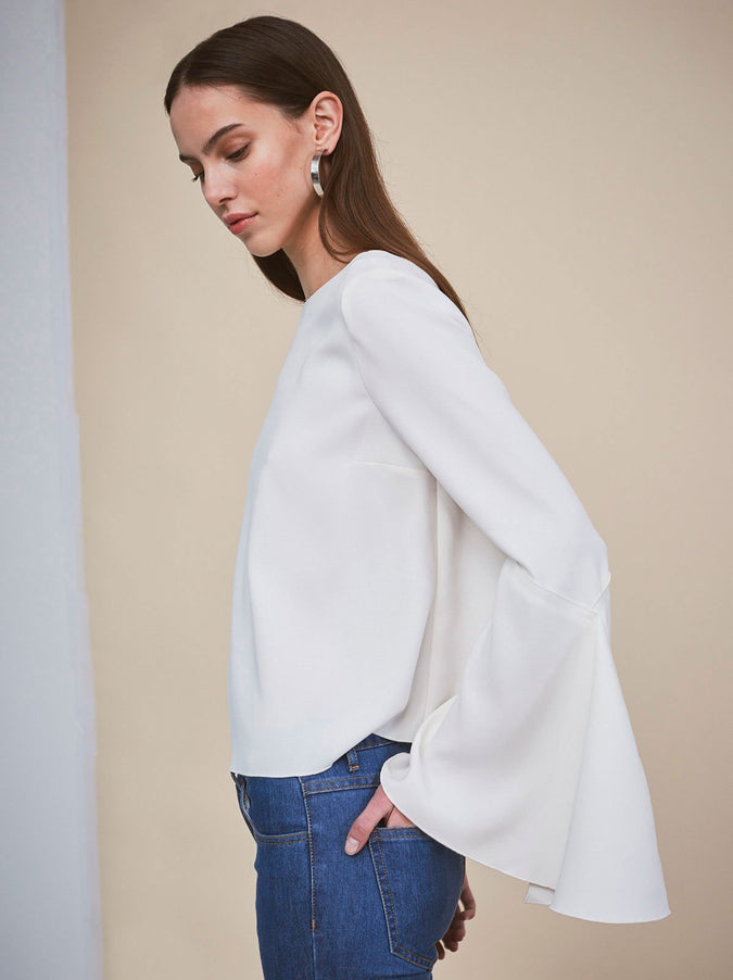 Giselle Fluted Sleeve Top