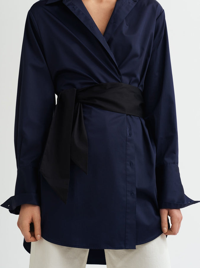 Joanna Sash Shirt Dress by KITRI Studio