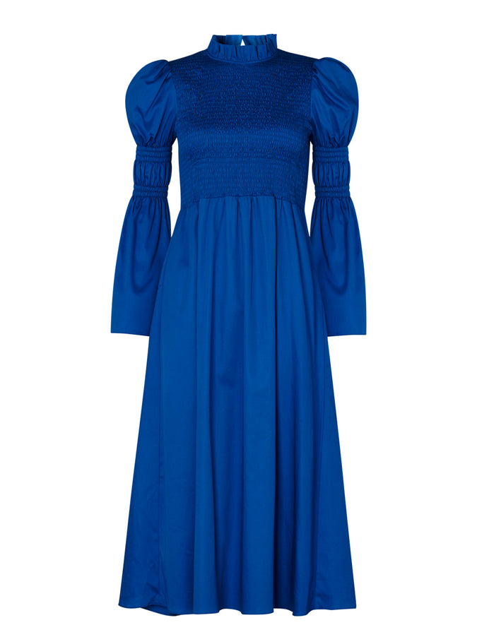 Juliette Cotton Shirred Dress by KITRI Studio