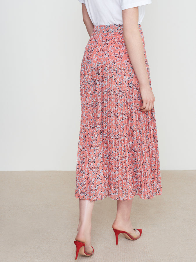 Kira Print Midi Skirt