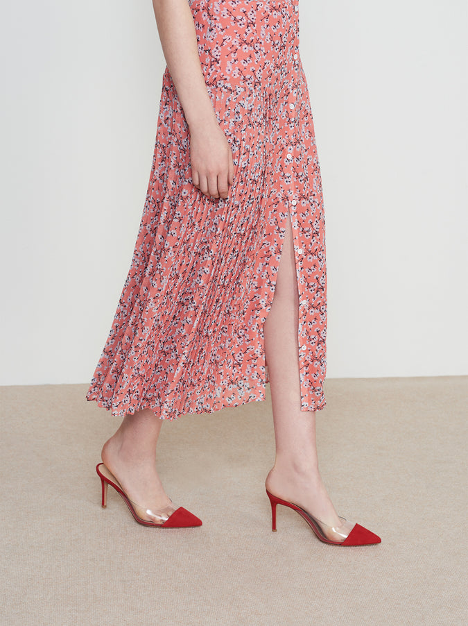Kira Print Midi Skirt