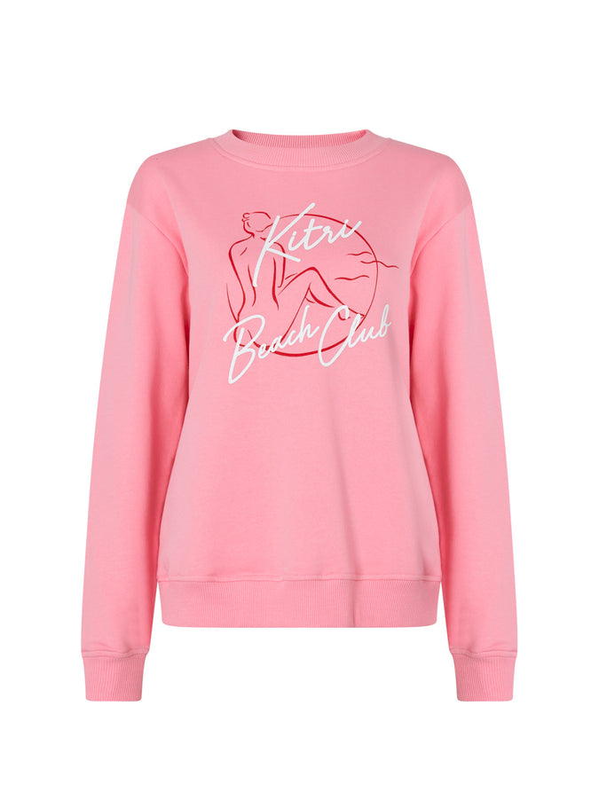 Kitri Beach Club Organic Cotton Crew