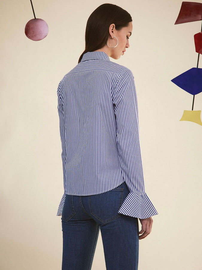 Odette Petal Cuff Shirt