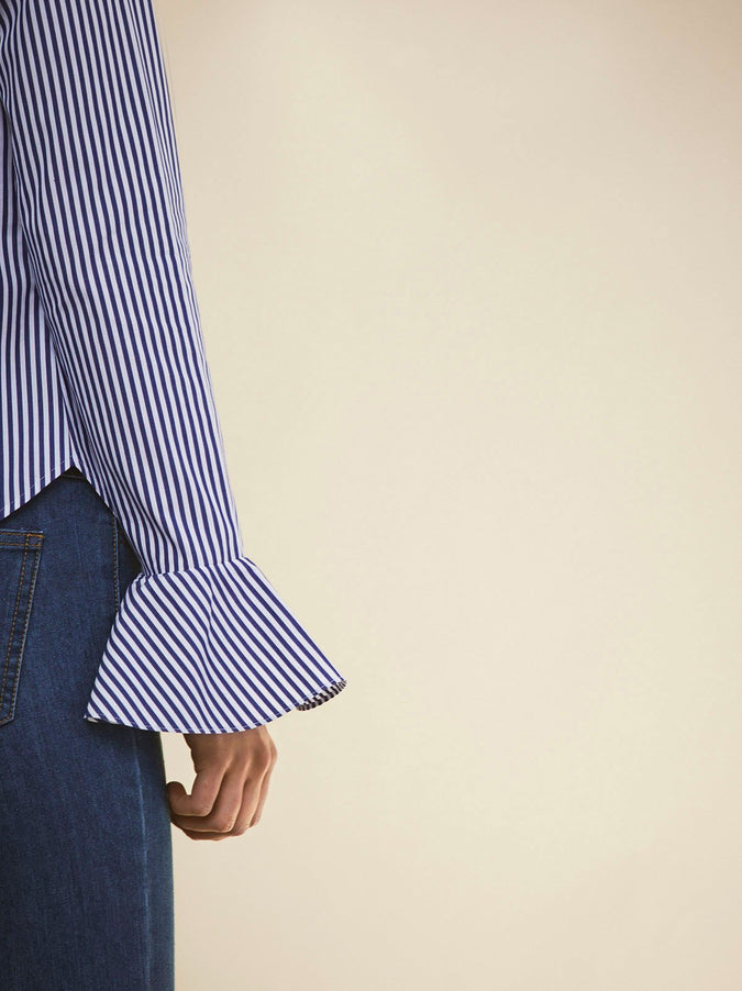 Odette Petal Cuff Shirt