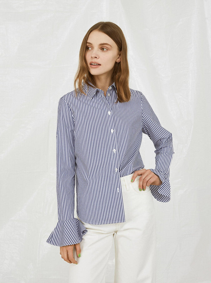 Odette Petal Cuff Shirt
