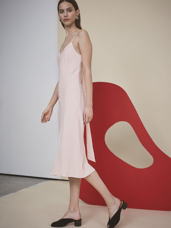 Ondine Pink Slip Dress
