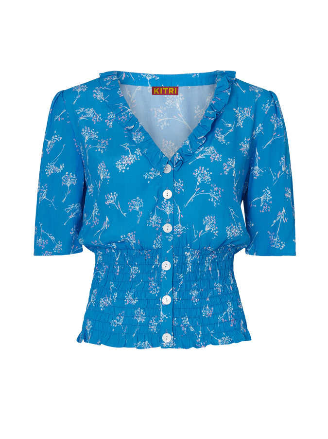 Valerie Blue Dandelion Top by KITRI Studio