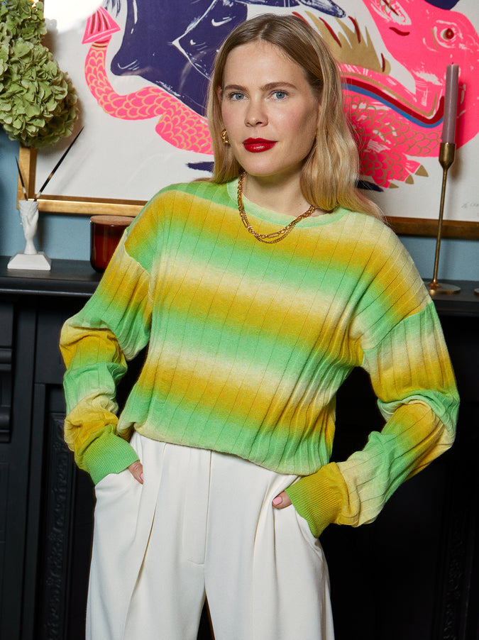 Patti Space-Dyed Top by KITRI Studio