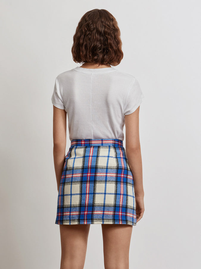 Buffy Check Mini Skirt by KITRI Studio