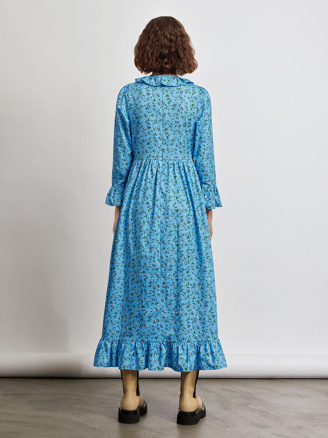 Carrie Frill Neck Dress by KITRI Studio