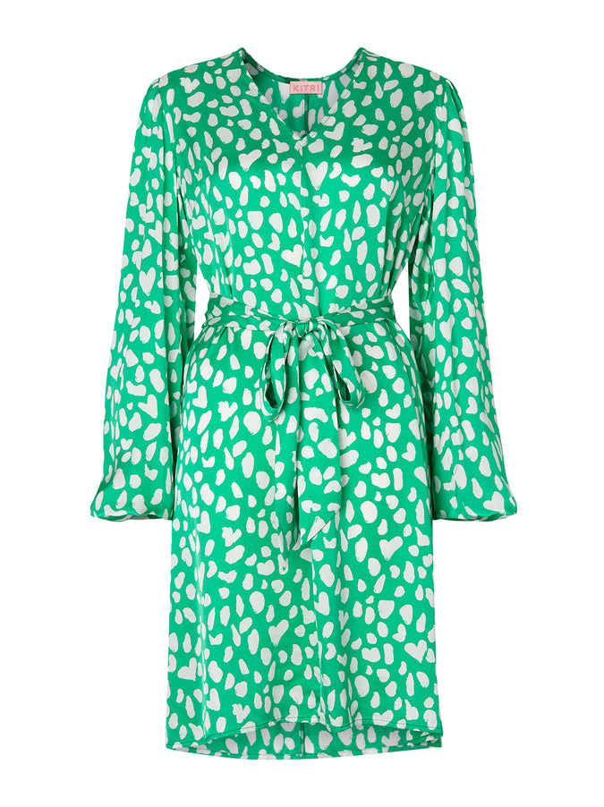 Kate Green Animal Print Dress