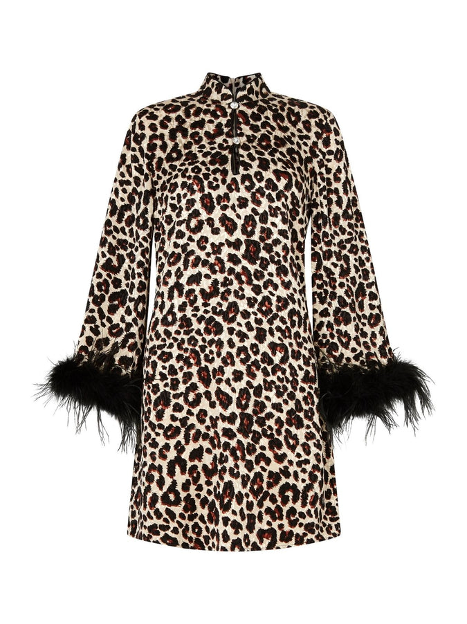 Kendra Leopard Print Mini Dress