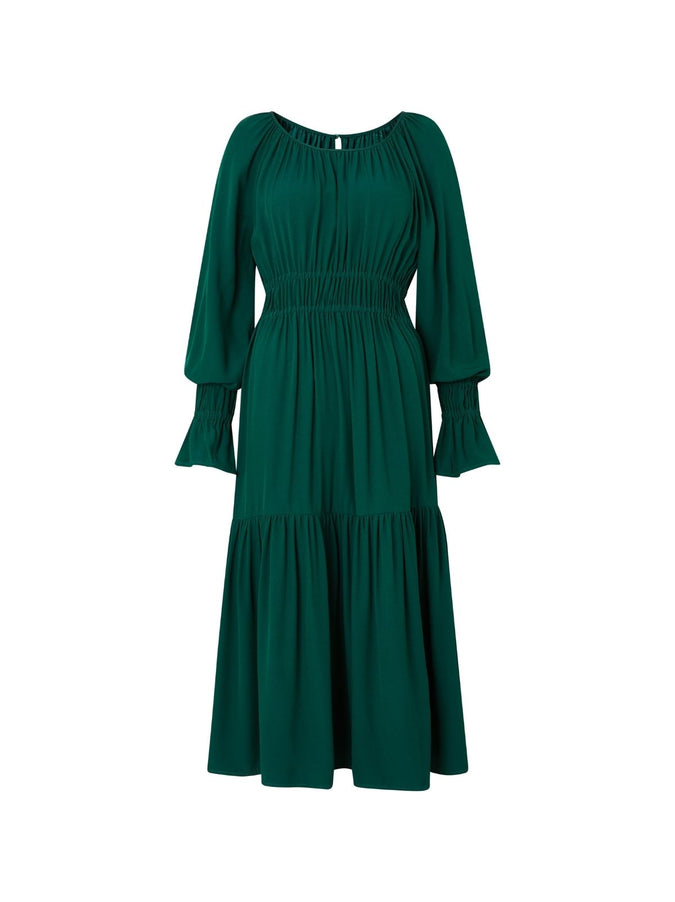 Larissa Green Midi Dress by KITRI Studio