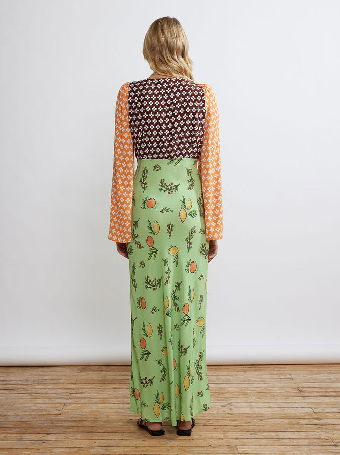 Libby Mixed Print Dress by KITRI Studio
