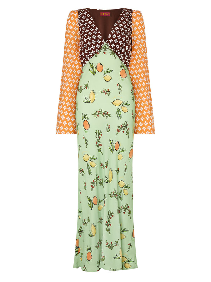 Libby Mixed Print Dress by KITRI Studio