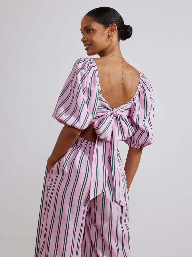 Lydia Palm Springs Stripe Jumpsuit