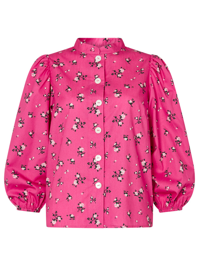 Mabel Pink Floral Cotton Top by KITRI Studio