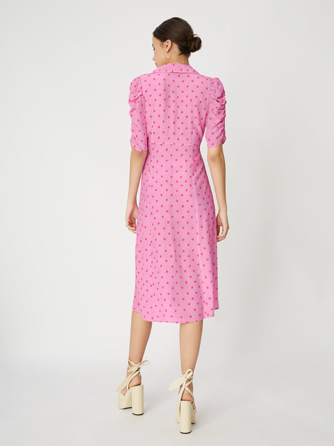 Maguire Polka Dot Tea Dress by KITRI Studio
