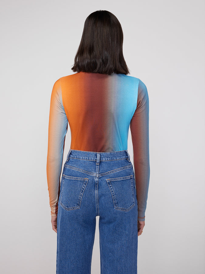 Paige Ombre Jersey Top by KITRI Studio