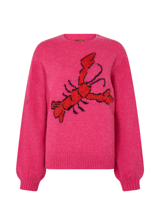 Rowan Lobster Knit Sweater by KITRI Studio