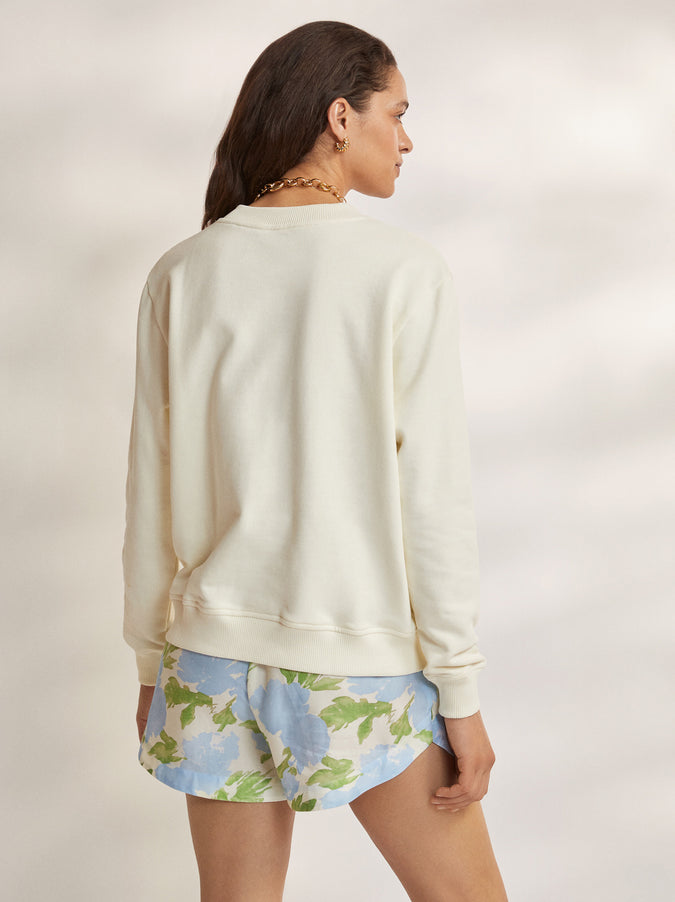 Sunbathers Organic Cotton Crew by KITRI Studio