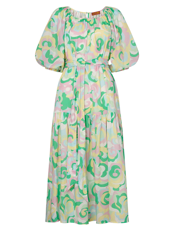 Titania Multi Floral Swirl Dress